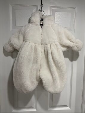 Baby Gumballs by Claire Bell Vintage Baby One-Piece Snowsuit with Hood Zipper